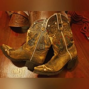 Dan Post Dreams of Longhorn Boots